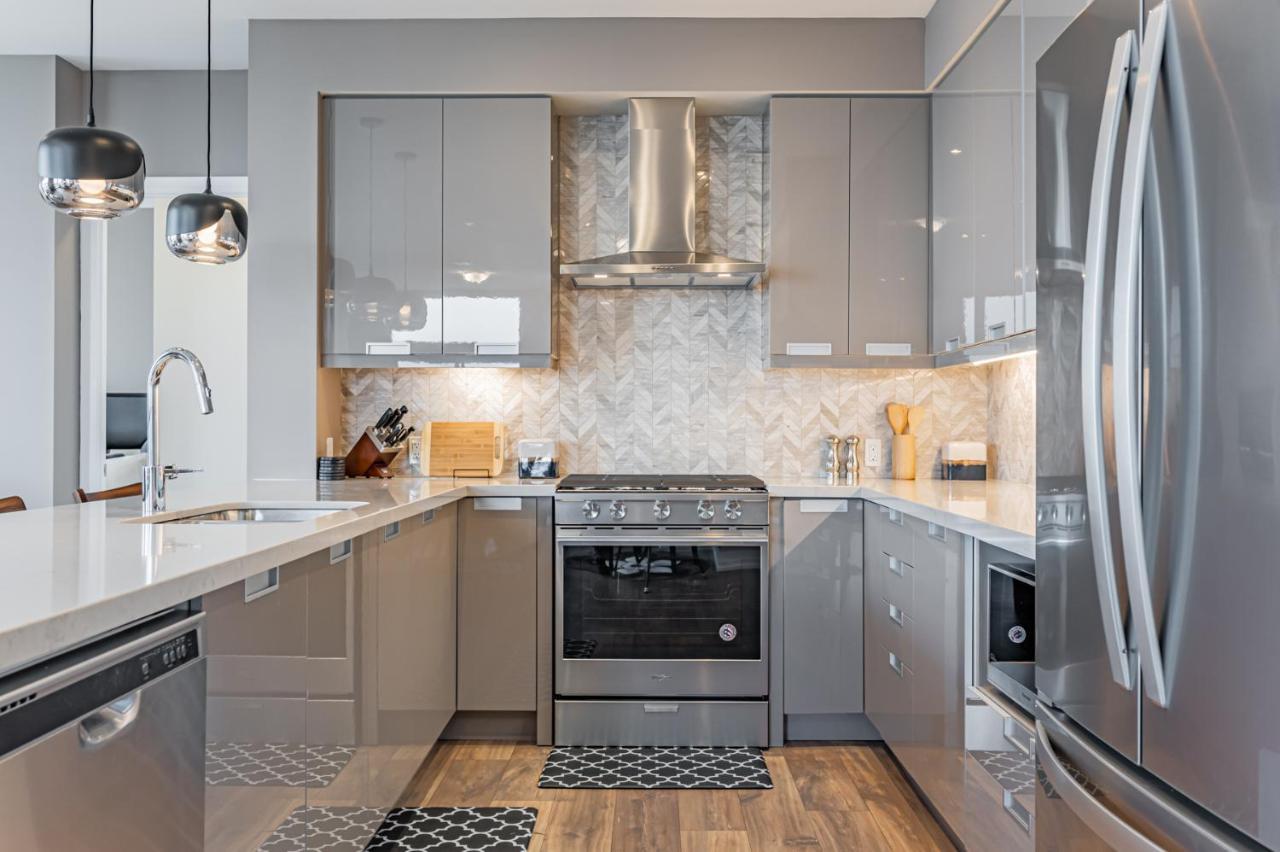Amazing 3 Bed 4 Bath Penthouse With Roof Top Terrace Close To Airport Mississauga Buitenkant foto